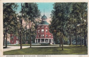 GREENSBORO, North Carolina, 1900-1910s; Greensboro College, Main Building