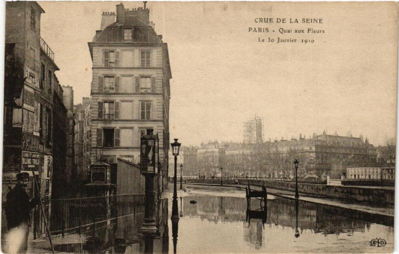 CPA PARIS (4e) Quai aux Fleurs. (560093)