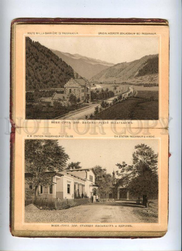 146686 CAUCASUS Vladikavkaz Tiflis Georgia Vintage ALBUM