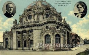Temple of Music - Buffalo, New York NY Postcard