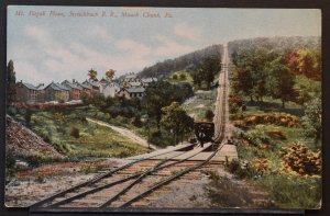 Mauch Chunk, PA - Mt. Pisgah Plane, Switchback RR - Early 1900s