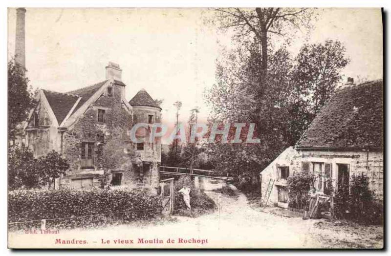 Postcard Old water mill Old Mill Mandres Rochopt