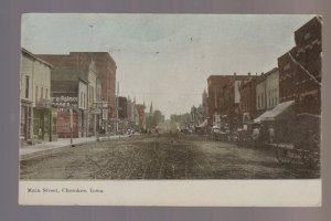 Cherokee IOWA 1914 MAIN STREET STORES nr Marcus Le Mars Holstein IA