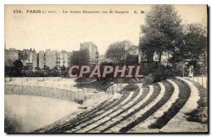 Postcard Old Paris 5th stop the Arenes Roman street Navarre