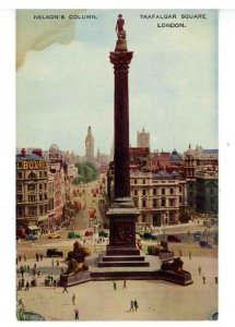 UK - England, London. Trafalgar Square & Nelson's Column