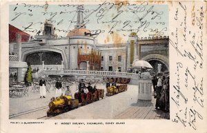Midget Railway, Dreamland Coney Island, NY, USA Amusement Park 1906 