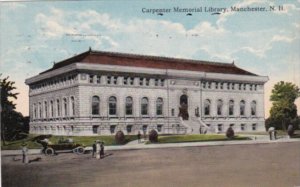 Carpenter Memorial Library Manchester New Hampshire 1913 Curteich