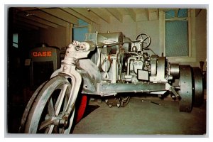 1913 Bull Tractor Pioneer Village Minden Nebraska Postcard