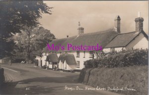 Devon Postcard - Hoops Inn, Horns Cross, Bideford   RS38844