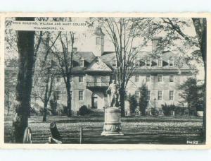 1940's William & Mary College - Williamsburg - Near Newport News VA E1755