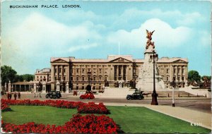 Buckingham Palace London England Valentine VTG Postcard UNP Unused Vintage 
