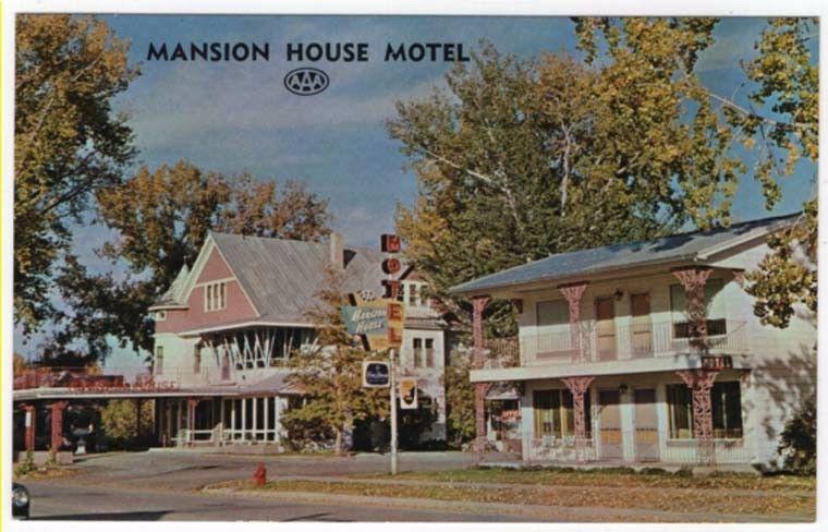 Buffalo, Wyoming,  Early View of Mansion House Motel