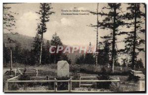 Postcard Old Death Tomb of General Bataille Old terminal boundary
