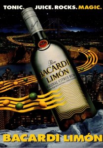 Advertising Alcohol Bacardi Limon