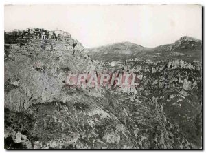 Modern Postcard Gourdon on his Roc and the path of Paradise