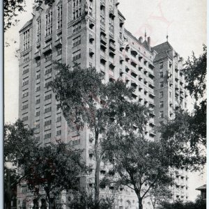 c1940s Detroit, MI Lee Plaza Hotel Litho Postcard Process Photo Studios A87 