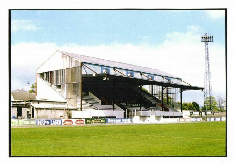 ireland, DUNDALK, Oriel Park, Dundalk F.C. (1990s) Stadium Postcard