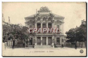 Postcard The Old Angouleme Theater