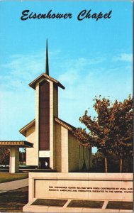 USA Eisenhower Chapel Abilene Kansas Chrome Postcard 09.36