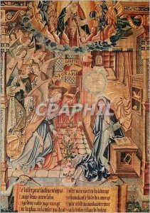 Modern Postcard Cathedral of Reims Life Tapestries of the Virgin Annunciation