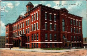 Postcard SCHOOL SCENE Camden New Jersey NJ AN3122