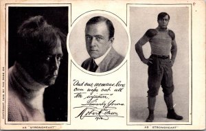 Postcard Views of Actor Robert Edeon as Strongheart