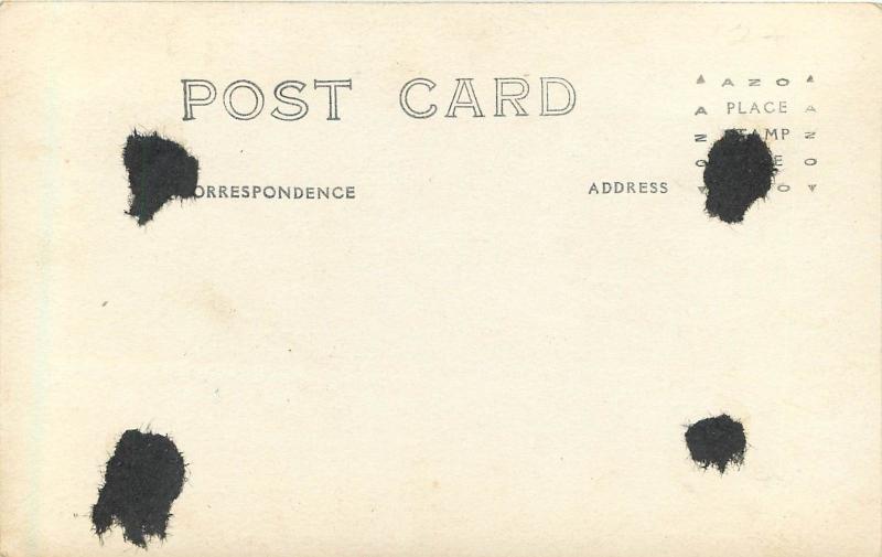 1910 RPPC Postcard; 4 Children & their Pets, 2 Sheep & 2 Puppy Dogs Unknown US