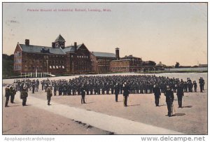 Michigan Lansing Parade Ground At Industrial School 1909