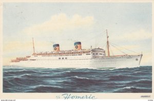 Home Lines Ocean Liner s/s Homeric , 1930s