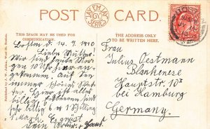 L068 England Boston 1910 bath Gardens postcard