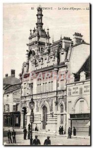 Old Postcard Chaumont La Caisse d'Epargne