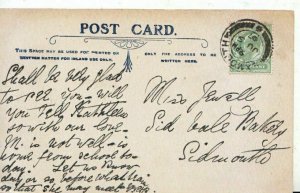 Genealogy Postcard - Jewell - Sid Vale Bakery - Sidmouth - Ref 4407A