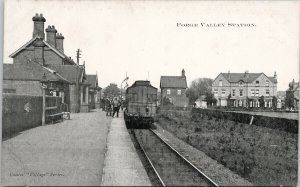 Forge Valley Station Scarborough England UK Railway Depot Train Postcard F70