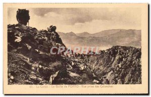 Old Postcard Corsica Gulf of Porto View taken of Creeks