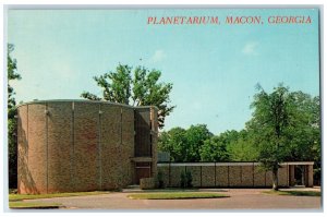 c1960's Historic and Nature Displays Mark Smith Planetarium, Macon, GA Postcard