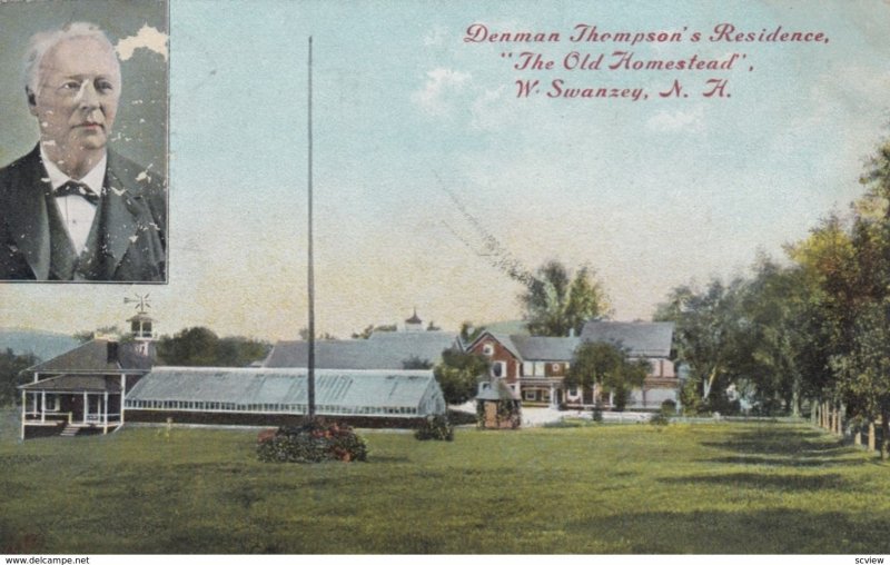 W. SWANZEY , New Hampshire , 1907 ; Denman Thompson's Residence