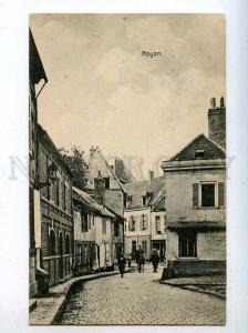 206458 FRANCE NOYON street view Vintage postcard