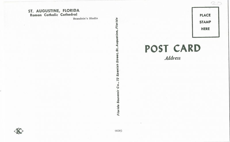 Roman Catholic Cathedral St. Augustine Florida