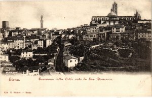 CPA SIENA Panorama della Citta visto da S. Domenico. ITALY (467662)