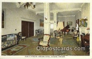 Public Parlor, Osburn Hotel - Eugene, Oregon