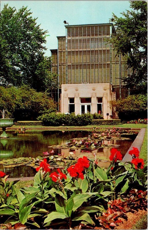 Missouri St Louis Entrance To Jewel Box In Forest Park