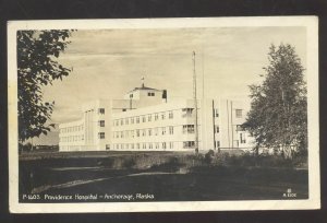 RPPC ANCHORAGE ALASKA PROVIDENCE HOSPITAL VINTAGE REAL PHOTO POSTCARD