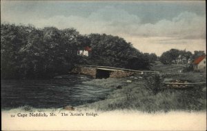 Cape Neddick Maine ME The Artist's Bridge c1910 Vintage Postcard