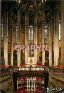 Postcard Modern Barcelona Cathedral Altar Major and Crypt of Santa Eulalia