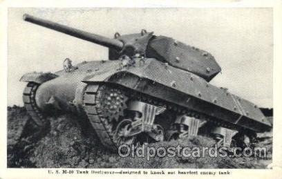 U.S. M-10 Tank Destroyer Military Postcard Postcards  U.S. M-10 Tank Destroyer