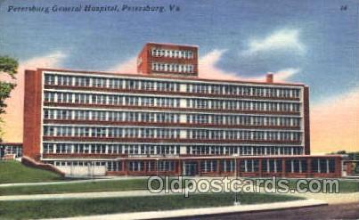 Petersburg General Hospital, Petersburg, VA Medical Hospital, Sanitarium Post...
