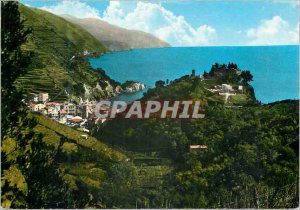 Postcard Modern Monterosso al Mare panoramic Shortcut