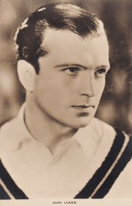 RP: JOHN LODER, British film actor, 1920s
