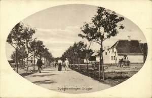 denmark, DRAGØR, Sydgrønningen (1910s) Postcard