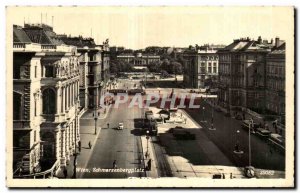 Old Postcard Wien Schroarzenbergplatz